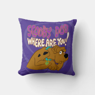 Almofada Scooby-Doo amedrontado