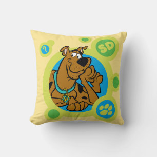 Almofada Scooby-Doo circunda o crachá do SD