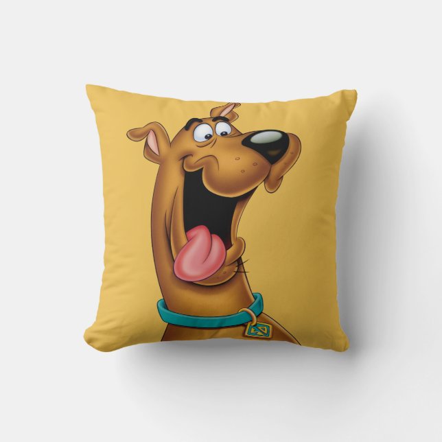 Almofada Scooby-Doo excitou a cara (Frente)