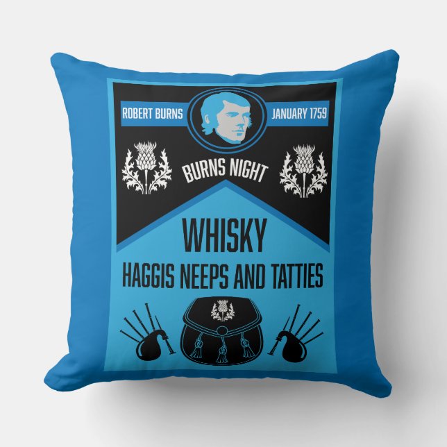 Almofada Scottish Burns Night Super (Frente)