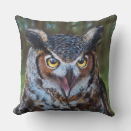 Almofada Screeching Owl Pillow