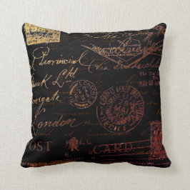 Almofada Script e Carimbos