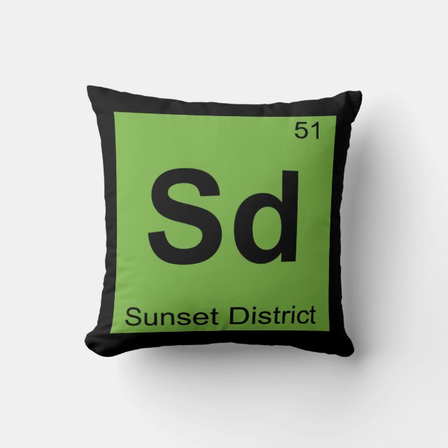 Almofada Sd - Distrito Sunset São Francisco Química (Frente)