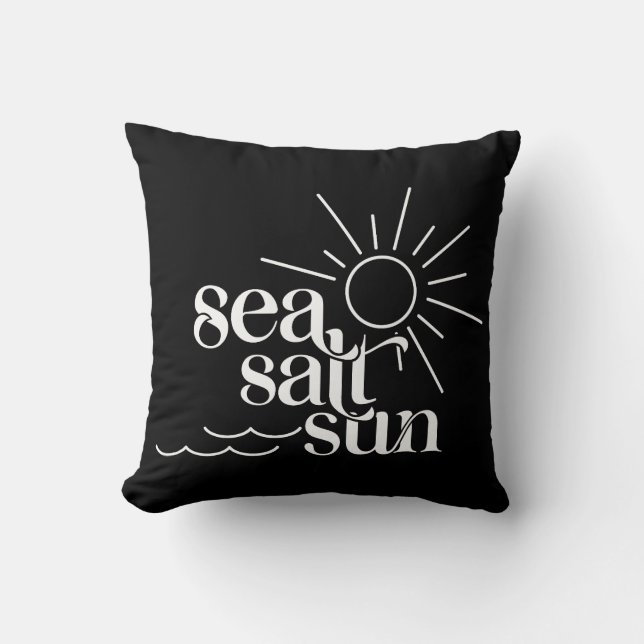 Almofada Sea Salt Sun (Frente)