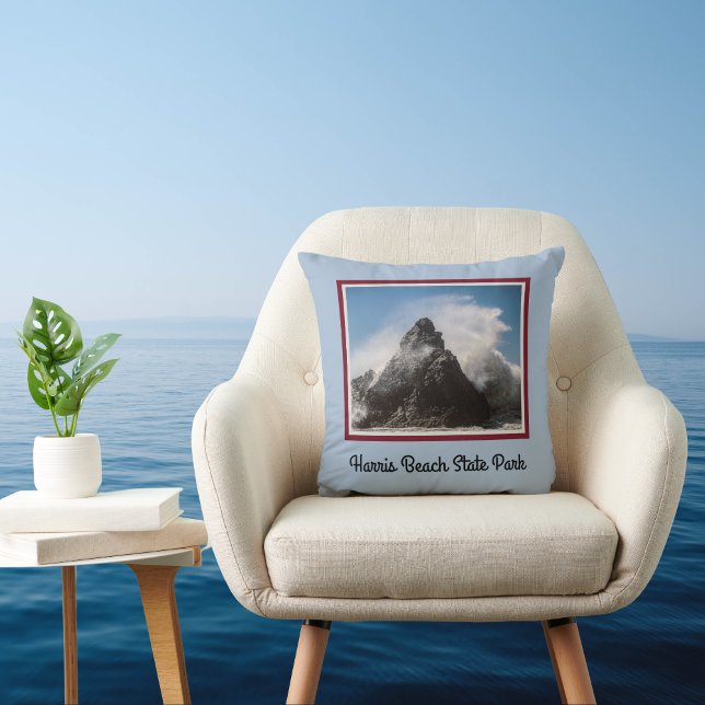 Almofada Sea Spray em Seastack no Parque Estadual de Harris (Criador carregado)