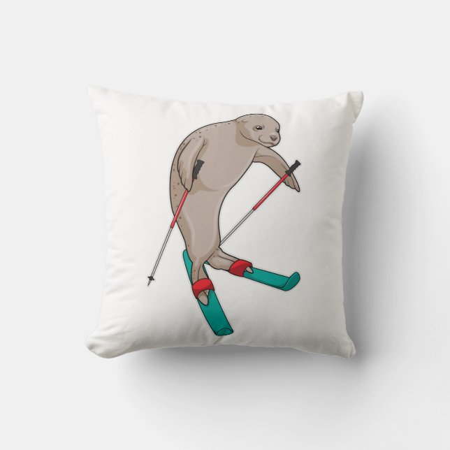 Almofada Seal Skier Ski (Frente)