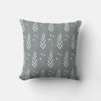 Almofada seamless botanical  simple pattern  with plants in