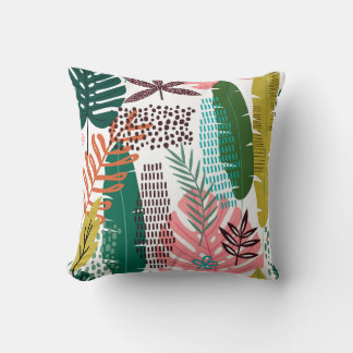 Almofada Seamless pattern tropical background with Monstera
