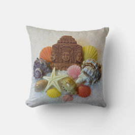 Almofada Seashells místicos da energia e travesseiro