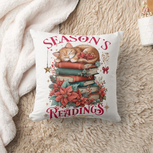 Almofada Season's Readings Cozy Kitten  (Cobertor)