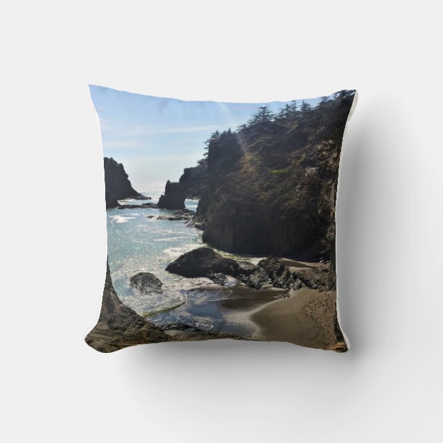 Almofada Secret Beach, Samuel H. Boardman, Oregon (Frente)