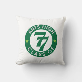 Almofada Segundo grau Arts Classe de Logotipo 77