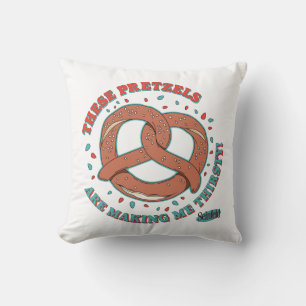 Almofada Seinfeld Estes Pretzels estão me Fazer com sede