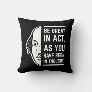 Almofada Seja Excelente Na Quitação De Shakespeare Thespian