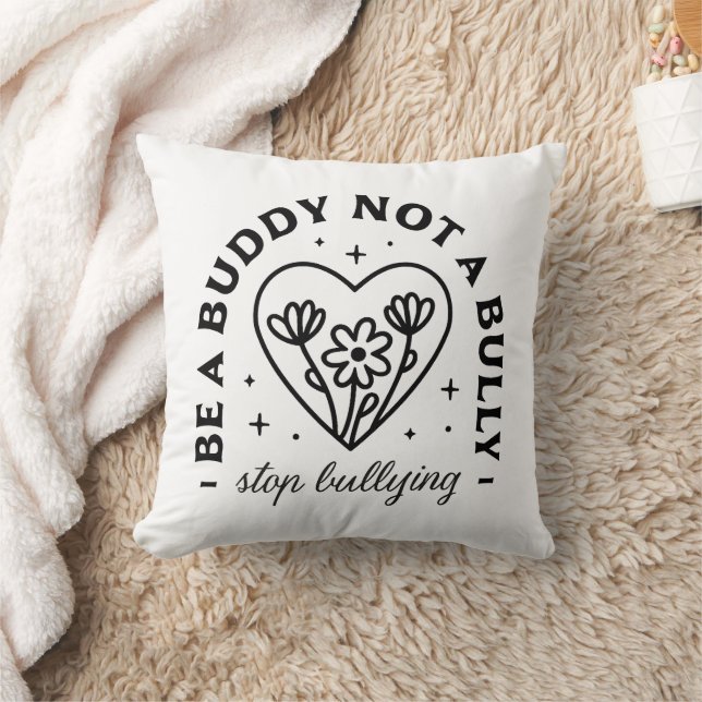 Almofada Seja um amigo, não um bullying (Cobertor)