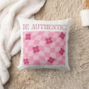 Almofada Seja um Travesseiro decorativo autêntico - Adote s