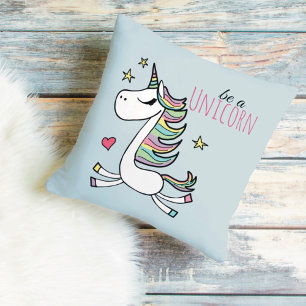 Almofada Seja Um Travesseiro decorativo Unicórnio