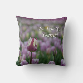 Almofada Seja verdadeiro com seu Travesseiro decorativo