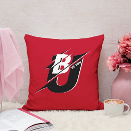 Almofada Seja Você TRAVESSEIRO DECORATIVO Vermelho Moderno