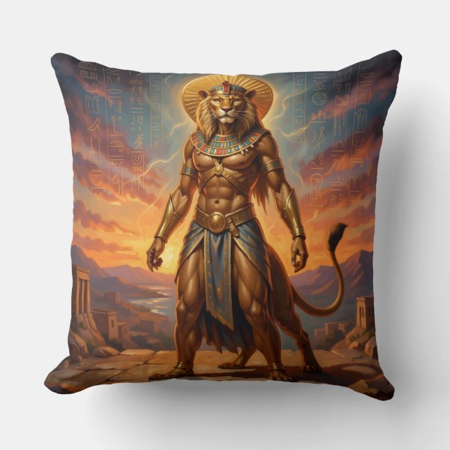 Almofada Sekhmet – Lion-Headed War Goddess´2 (Frente)