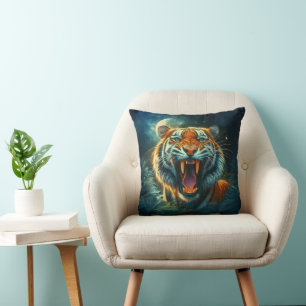 Almofada Selva-lua-lua de Tiger Rajada