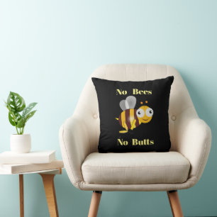 Almofada Sem Abelhas Sem Travesseiro decorativo de Bumbuns