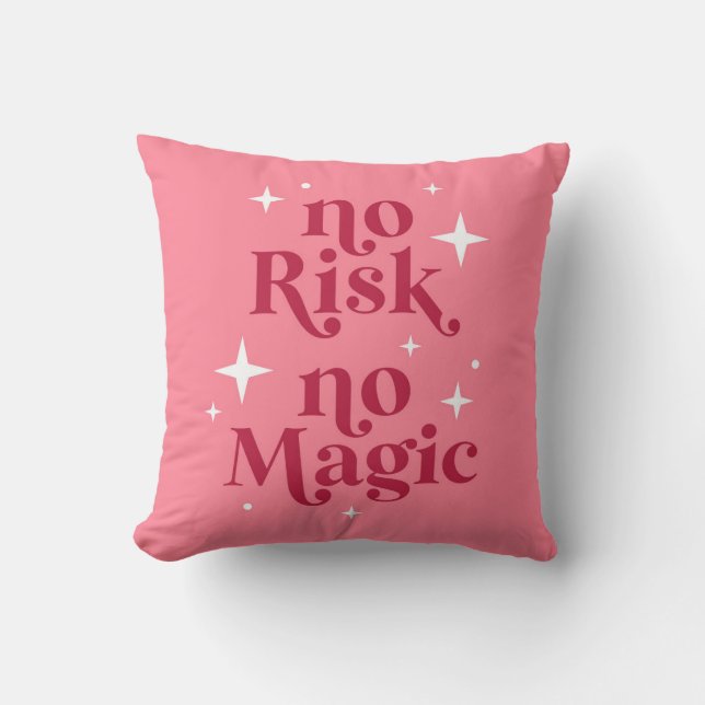 Almofada Sem Risco Sem Rosa Mágico (Frente)