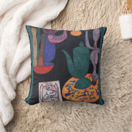 Almofada Sem título (Vida estática) por Paul Klee, Abstrato