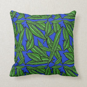 Almofada Sementes Verdes no Travesseiro decorativo da Praç