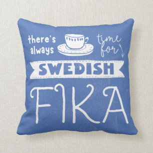 Almofada Sempre Hora de Sueco Fika