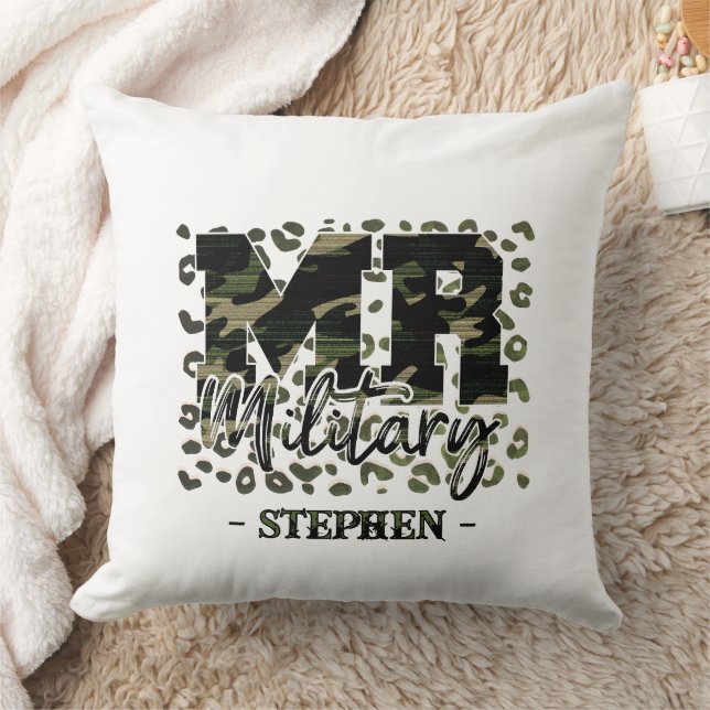Almofada Senhor Camuflagem Militar (Cobertor)