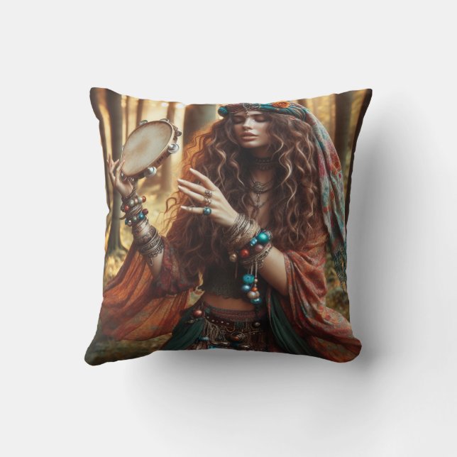 Almofada senhora cigana (Verso)