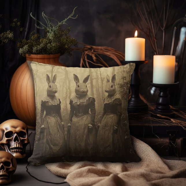 Almofada Senhoras do Coelho Vitoriano (Criador carregado)