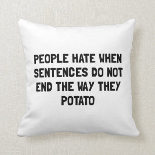 Almofada Sentenças - Batata