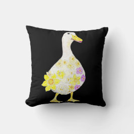 Almofada Sentindo Floral Ducky