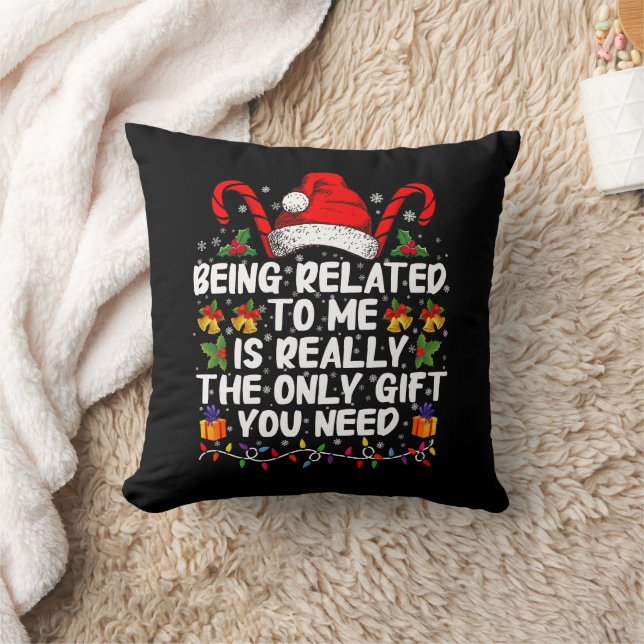 Almofada Ser Parente Meu É Realmente O Único Presente (Cobertor)