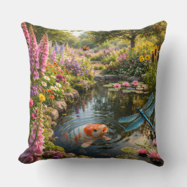 Almofada Serene pond life pillow