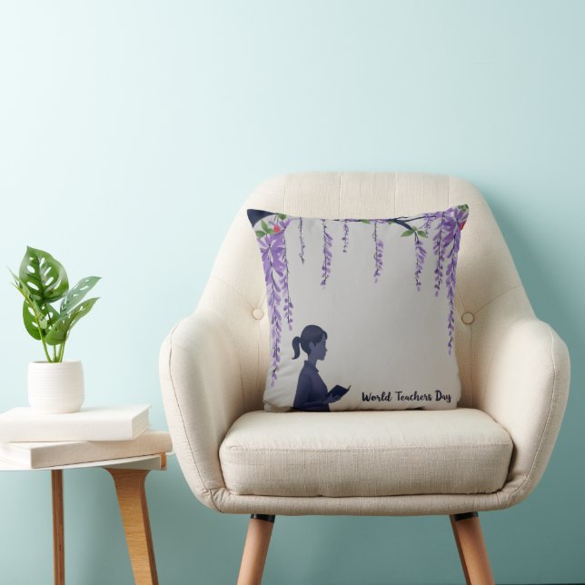 Almofada Serene Wisteria Dreams  (Cadeira)
