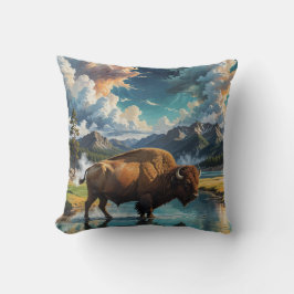 Almofada Serenidade em Selvagens - Buffalo