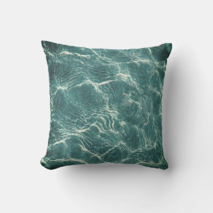 Almofada Serenidade Oceânica: Mesmerização do Design Aqua
