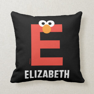 Almofada Sesame Street E é de Elmo