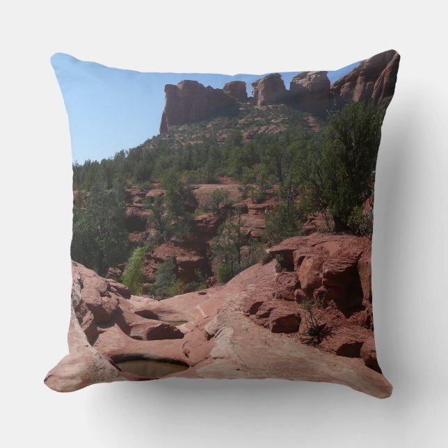 Almofada Sete Piscinas Sagradas em Sedona Arizona (Frente)