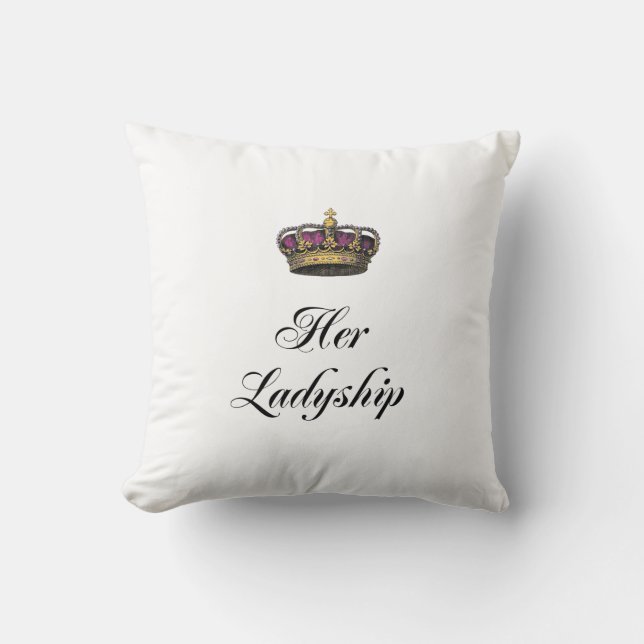 Almofada Seu Ladyship (Frente)