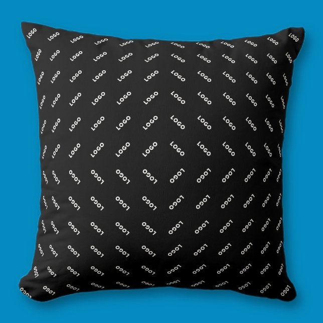Almofada Seu logotipo ou imagem carregada | Modern Patten (Criador carregado)