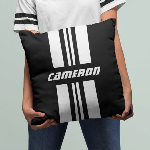 Almofada Seu Nome Cores Totalmente Personalizadas Faixas 1