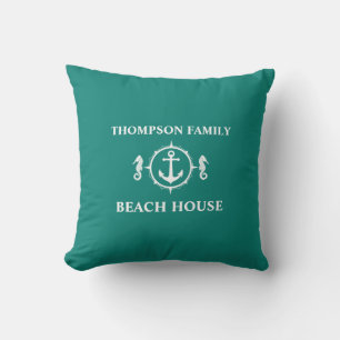 Almofada Seu nome é Beach House Seacavalo Anchor sh0b