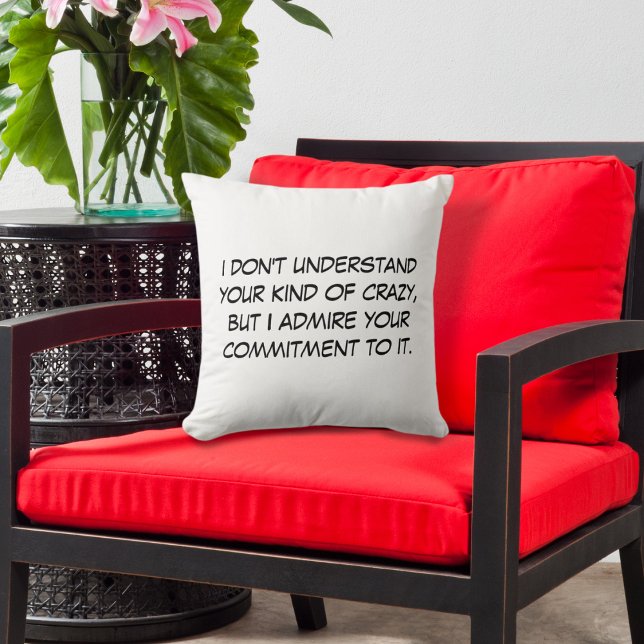 Almofada Seu Tipo de Loucura (Criador carregado)