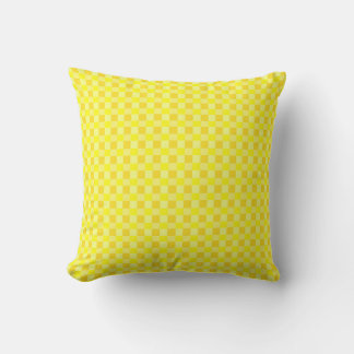 Almofada Shades of Yellow Checkered