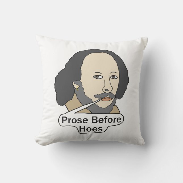 Almofada shakespeare (Frente)