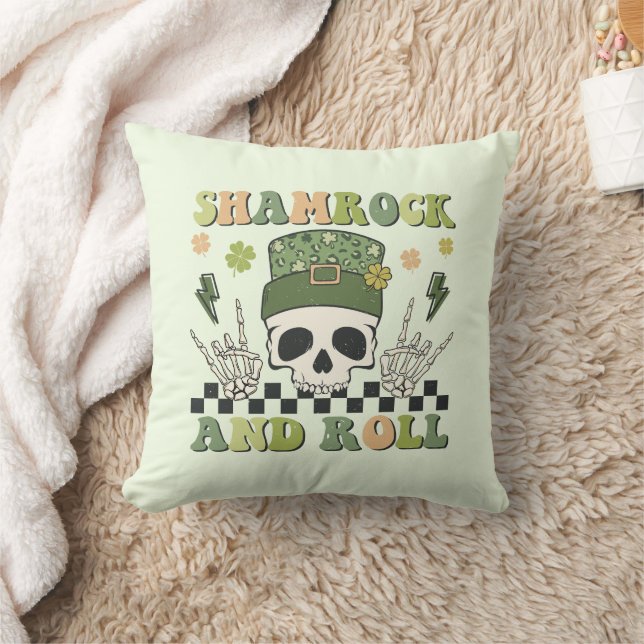 Almofada Shamrock and Roll - Skeleton Clover (Cobertor)